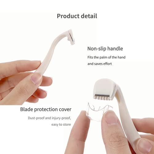 Omambaa 3 Pack Portable Travel Razors For Women, Bikini Trimmer, The Facial Razor Trimmer For Face, Legs, Underarms And Pubic Area, Shaver Designed For Sensitive Skin #TOP4