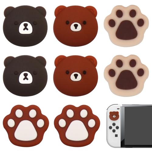 kompatibel mit Nintendo und Switch Joystick Kappen *8 für Nintendo Switch und Lite Zubehör