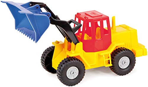 Lena 07252 Profi end, Construction Vehicle Approx. 27 cm, Robust Movable Front Shovel, Loader Toy for Children from 2 Years, Suitable for Indoors and Outdoors