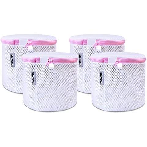 Mamlyn Mesh Bra Bags for Washing Machine, Lingerie wash Bags for Laundry (set of 4) … Cover