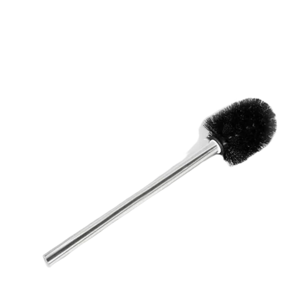 Toilet ScrubberStainless Steel Toilet Brush Toilet Cleaning Brush Plastic Toilet Cleaning Brush Daily Necessities Practical(Black)