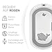 KikkaBoo Babybadewanne WILLY, Faltbares Design Mit Temperaturanzeige & Weichem Badekissen, Rutschfeste Beine, Platzsparend & Leicht, BPA-frei, Für Neugeborene 0-36 Monate, Grau