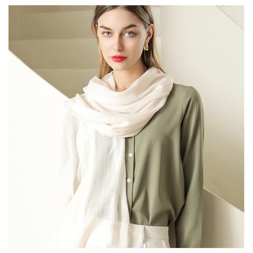 Solid Scarves Light Soft Scarf and Fashion Wrap Shawl for for Women's Beach Vacation4