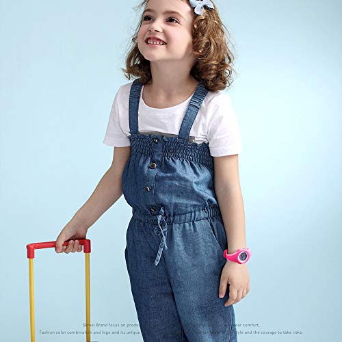 Lepeuxi 1459 Luminosa 5ATM Digital À Prova D 'Água Esportes das Crianças Relógio de Alarme Calendár