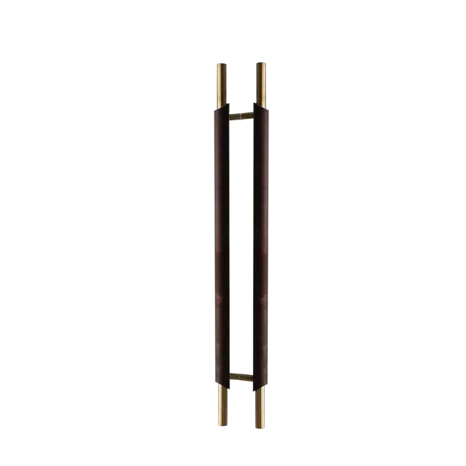 DFGHNBVC Solid Wood Door Pull Handle For Glass Door Modern Front Door Long Push Pull Handle For Commercial Bar Pull Handle For Shops/Residential Style3 120X80Cm,Style3-150X110Cm(59.1