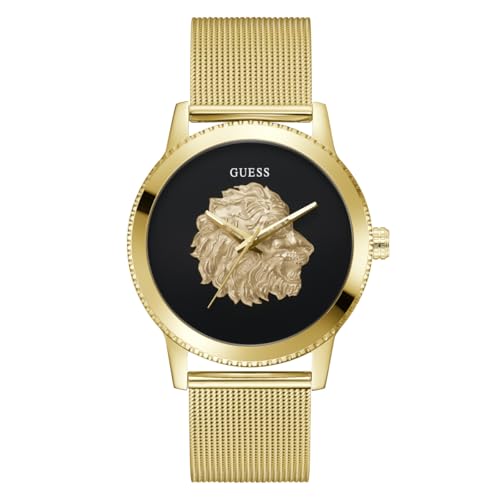 GUESS Men's GW0702G1 44mm Gold-Tone Watch