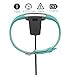 BeneStellar for Fitbit Alta Charger with Reset Button,2-Pack 1ft+3ft Replacement Charging Cable Cradle Dock Adapter for Fitbit Alta Fitness Wristband (Black)