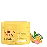Burt's Bees Christmas Gifts, Boosted Body Whipped Butter With a Ceramide, Niacinamide and Peptide Complex, Quick-Absorbing Body Butter, Tropical Scented, 6.5 oz. Jar