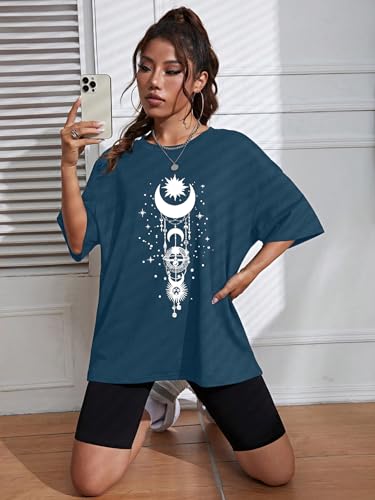Image of Kvinner Women's Solid Oversized Fit T-Shirt