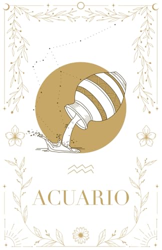 Libreta de Acuario - Diseño zodiacal: cuaderno de notas |