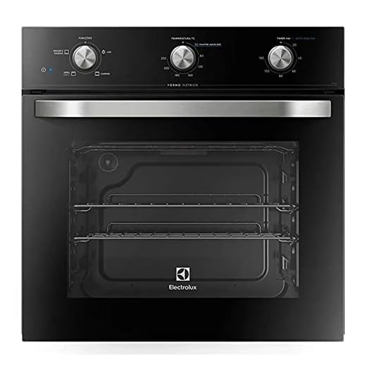 Forno Elétrico de Embutir Electrolux com 59 Litros Preto (OE60M) 220V