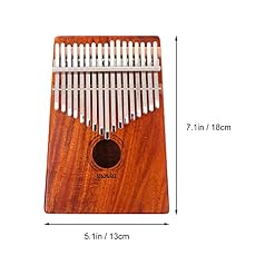 BIENKA 1 Set Kalimba Pouce Piano Doigt Piano Facile à Apprendre Portable Mbira Comprend Tune Marteau Et Étude… - Les Beatles, Paul McCartney, John Lennon, RIngo Starr, George Harrison BIENKA 1 Set Kalimba Pouce Piano Doigt Piano Facile à Apprendre Portable Mbira Comprend Tune Marteau Et Étude… – Image 2