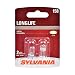 SYLVANIA - 158 Long Life Miniature - Bulb, Ideal for Interior Lighting - Trunk, Cargo and License Plate (Contains 2 Bulbs)