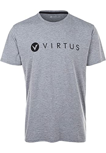 T-shirt opaque VIRTUS Edwardo pour homme en coton blanc confortable