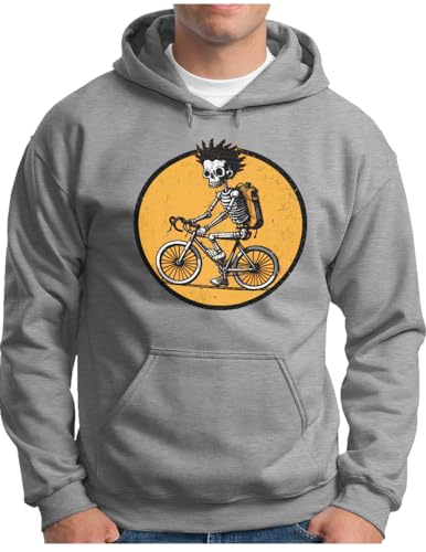 Sweat à capuche de vélo OM3 grand confort contre le vent frais automnal
