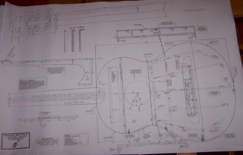 Classical Guitar Plans - Hermann Hauser I - Full Scale Design Drawings - Technical Plans