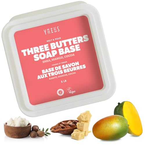 Skin Said Yes Three Butters Soap Base 5 LB |