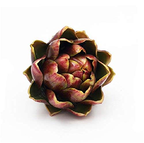 Image of Ulalaza 1Pc Fake Artichoke Artificial Fruits Model Lifelike Plastic Vegetables Christmas Party Decoration