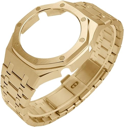 Bracelet de montre pour homme GA-2100 lunette acier inoxydable 2110