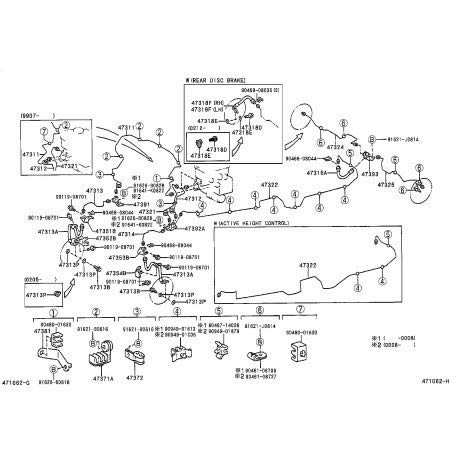 TOYOTA (g^) i ICtB^Lbv KXPbg hN[U[ VAN i90430-10074