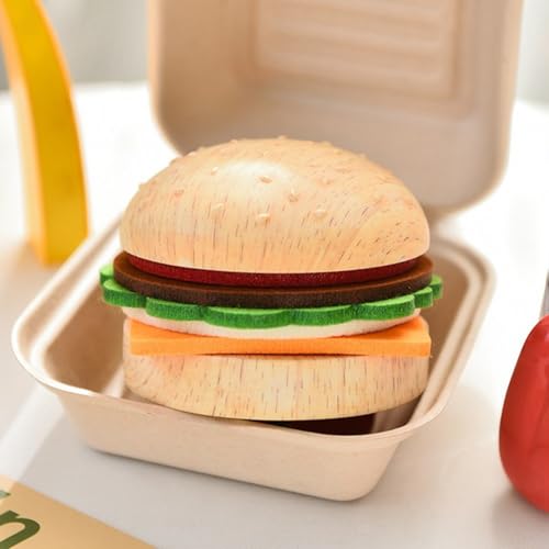 Dessous de verre hamburger original tapis isolant antidérapant multicouche anti-brûlure - 3