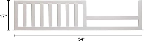 Miniatura 7 de Riel de seguridad para camas pequeñas Sorelle Convertible Cunas  Riel de madera maciza para conversión de cuna convertible a cama infantil  Riel de