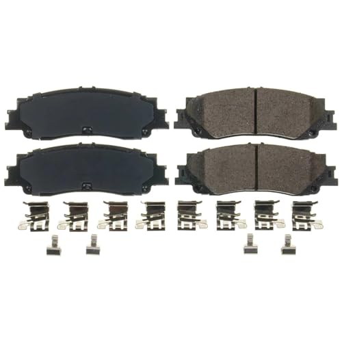 Image of PowerStop Rear Brake Pads for Lexus GX550 2024-25 |LX600 2022-25 |LX700h 2025 |Toyota 4Runner 2025 |Land Cruiser 2024-25 - Z17 Ceramic Brake Pads with Installation Hardware, 17-2439