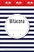 Bit&Atilde;&iexcl;cora: Cuaderno con p&Atilde;&iexcl;ginas numeradas e &Atilde;&shy;ndice para escribir tus experiencias y tus ideas. De estilo Marino. Perfecto para adultos, adolescentes y ... dise&Atilde;&plusmn;o ideal para un regalo (Spanish Edition)