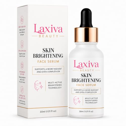Image of Skin Brightening Face Serum, Multi-Active Facial Serum for Daily Skincare, Lightweight Hydrating Formula, Supports Even-Looking Complexion, Suitable for All Skin Types, 30ml