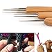 Dreadlock Crochet Needle Crochet Needle for Dreadlocks Loc Crochet Needle Loc Tools for Dreads Interlocking Tool for Locs (0.75mm)