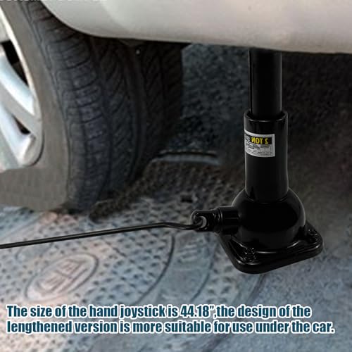 Image of RYANSTAR RACING 2 Ton Heavy Duty Spiral Jack & Stand Combo for Trucks /SUVs - 4000 lb Capacity, 7.08 inch-15.35 inch Lift, Compatible with F150, Silverado, Ram, Toyota 4x4