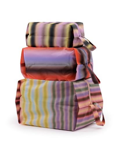 BAGGU 3D Zip Set - Gradient Stripes
