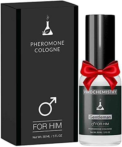 AllureGeek Pheromones to Attract Women for Men (Gentleman) - Exclusive, Ultra Strength Organic Fragrance Body Cologne Spray - 1 Fl Oz (Human Grade Pheromones to Attract Women)