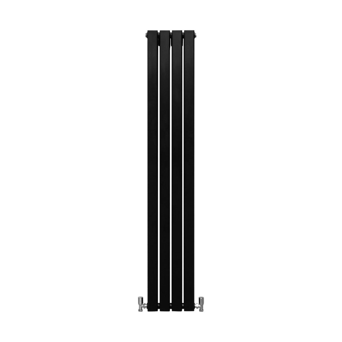 Monstershop Unisex Black Designer Flat Panel Radiators Matt 1600Mm X 280Mm