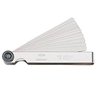 Algopix Similar Product 8 - 374020 Feeler Gauge 20 Pcs in White