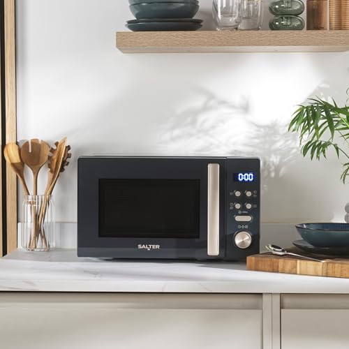Salter Marino Digital Microwave – 20L Freestanding Solo Microwave Oven, 8 Auto-Cook Functions, Time & Weight Defrost, 95 Minute Timer, Dial & Button Control, 25.5cm Glass Turntable, Easy Clean, 800W - Image 5