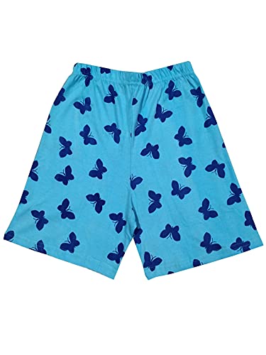 Image of indi weaves Girls Cotton Printed Shorts (Pack of 4)