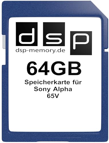 Preisvergleich Produktbild 64GB Speicherkarte für Sony Alpha 65V