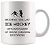 Tazza da hockey - Hockey su ghiaccio nessuna possibilità di pulire la cucina - Squadra di giocatori di hockey su ghiaccio hockey su prato Tazze divertenti