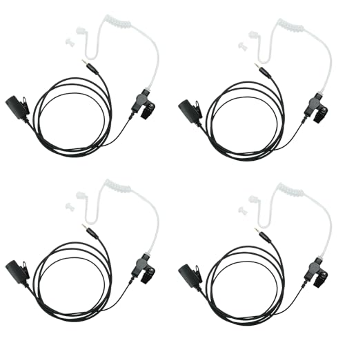 Auriculares acústicos de 2.5mm para walkie talkies Cobra que evitan interferencias y ruidos