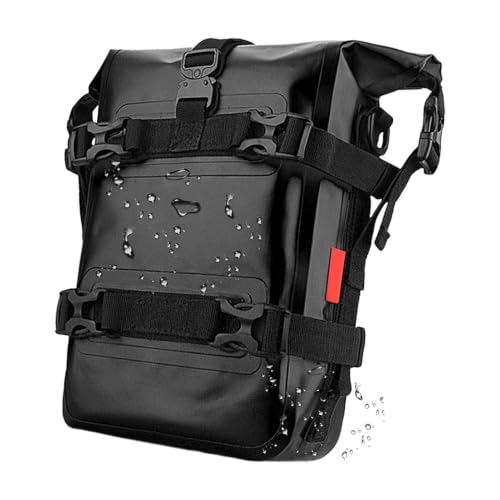 Compartimentos de acceso rápido en bolsa para moto 7