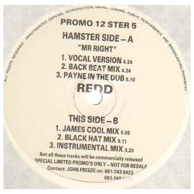 REDD - MR RIGHT - 12 inch vinyl