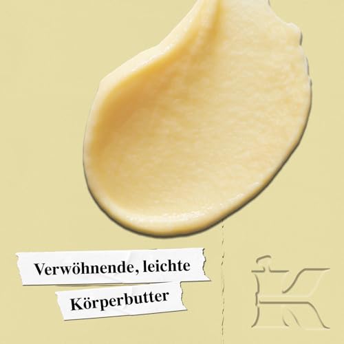 KIEHL’S Creme de Corps Whipped Body Butter, 226 g, reichhaltige Körperbutter, 24 h feuchtigkeitsspendend, Feuchtigkeitspflege für trockene Haut