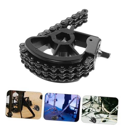 Pedal de Bombo Simple Vaguelly Versátil con Doble Cadena miniatura 7