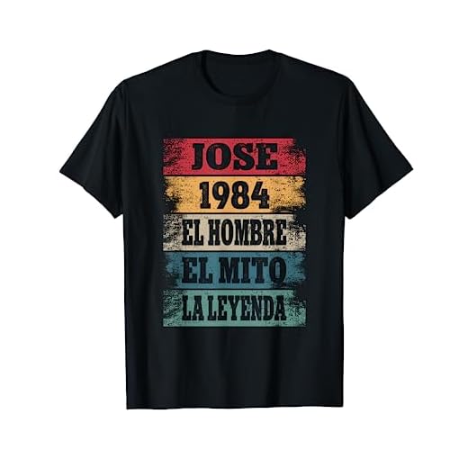 Hombre Jose 38 Cumpleaños Regalo Años Divertido Decoración 1984 Camiseta