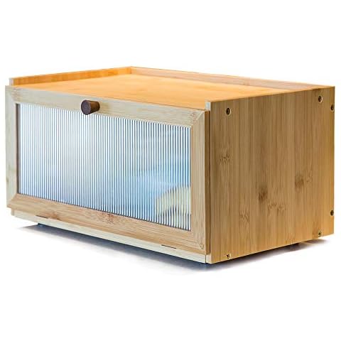 ETMI Bamboo Bread Box Cover