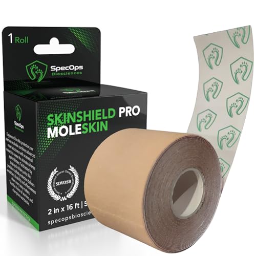 Athletic Moleskin for Blister Prevention - 48% More Per Dollar