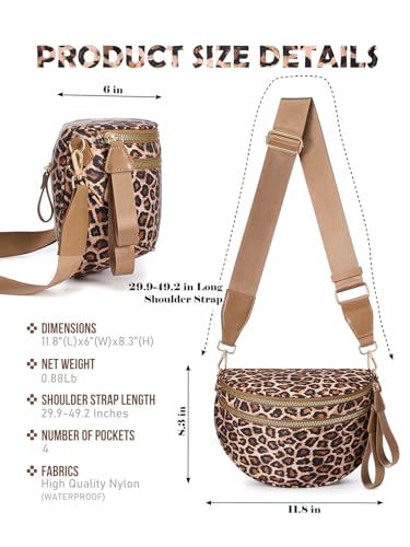 Image of Black and White Checkered Crossbody Bag Bum Bag for Women,Spacious Checkered Purse Fanny Packs Belt Bag