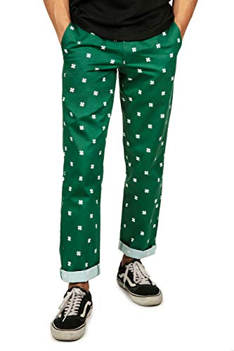Tipsy Elves Classic Fit Pants for Men - Loud and Colorful Patterned Slacks Adult - Ultra Soft with Premium Construction - Main Image