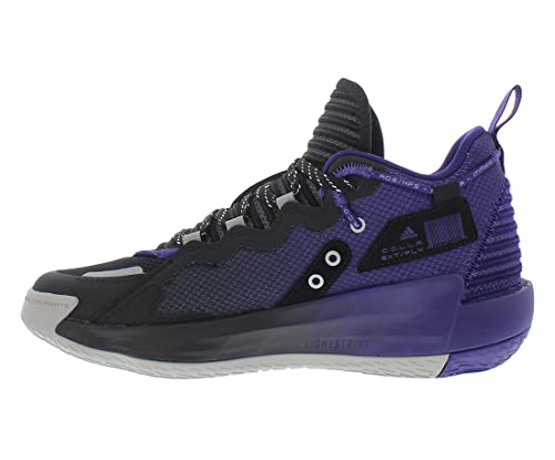 Adidas Sm Dame 7 Extply Unisex Shoes Size 13, Color: Black/Purple #TOP14